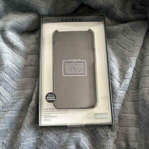 Coach Signature iPhone 13 Pro Phone Case.